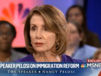 Pelosi: Comprehensive Immigration Reform is Best, Wall 'an Immorality'