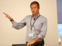 Head of News at Snapchat, Peter Hamby speaks during 'Stop Interrupting, Start Engaging' hosted by Wunderman on September 10, 2015 in New York City. (Photo by Thos Robinson/Getty Images for Wunderman)