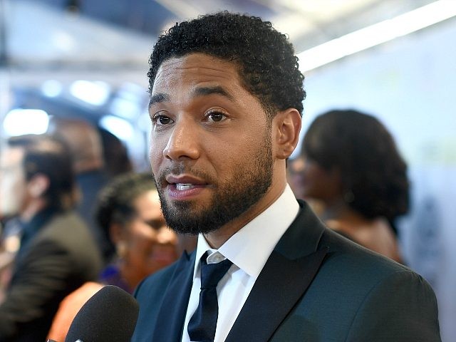 PASADENA, CA - FEBRUARY 11: Actor Jussie Smollett attends the 48th NAACP Image Awards at P