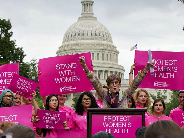 Rep. Rosa DeLauro, D-Conn., speaks at rally on Capitol Hill in Washington, Thursday, July 11, 2013, sponsored by Planned Parenthood Federation of America to oppose legislation that would limit legal abortion. (AP Photo/J. Scott Applewhite)