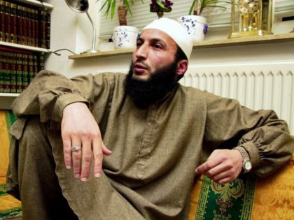 ** FILE ** Said Mansour, a 47-year-old Moroccan-born Dane, is seen in this file photo from Oct. 8, 2001. Mansour was found guilty Wednesday April 11 2007 of promoting terrorism by calling for a holy war against the West on digital video recordings that were distributed across Europe. The Copenhagen …