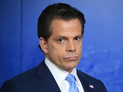 Anthony Scaramucci, named Donald Trump's new White House communications director speaks during a press briefing at the White House in Washington, DC on July 21, 2017. Anthony Scaramucci, named Donald Trump's new White House communications director, is a millionaire former hedge fund investor who shores up the stable of bankers …