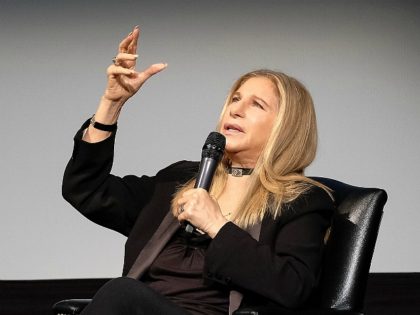NEW YORK, NY - APRIL 29: Barbra Streisand attends Tribeca Talks: Barbra Streisand with Robert Rodriguez during the 2017 Tribeca Film Festival at BMCC Tribeca PAC on April 29, 2017 in New York City. (Photo by Dia Dipasupil/Getty Images for Tribeca Film Festival)
