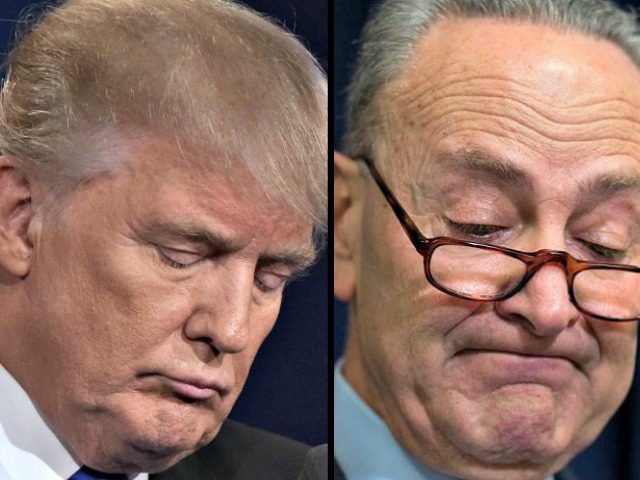 Trump, Schumer Disappointed