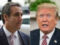 Trump-cohen-combo-afp Democrat vows to probe Trump lawyer's alleged lies to Congress (GETTY IMAGES NORTH AMERICA/AFP/File MARK WILSON, NICHOLAS KAMM)