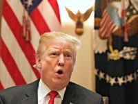 Trump on Shutdown President Donald Trump speaks about tariffs, Thursday, Jan. 24, 2019, in the Cabinet Room of the White House in Washington.