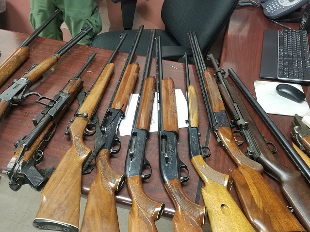 Weapons Seized by Del Rio Sector Border Patrol agents