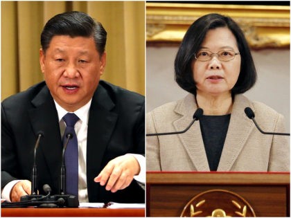 China President Xi Jinping Taiwan President Tsai Ing-wen