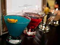 cocktails in a bar cocktails in a bar