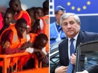 eu-parliament-boss-antonio-tajani-and-migrants eu-parliament-boss-antonio-tajani-and-migrants