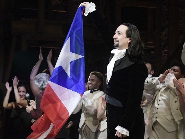 Lin-Manuel Miranda, composer and creator of the award-winning Broadway musical, Hamilton,