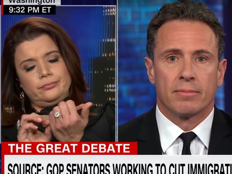 Watch: CNN's Navarro Files Nails During Border Wall Debate