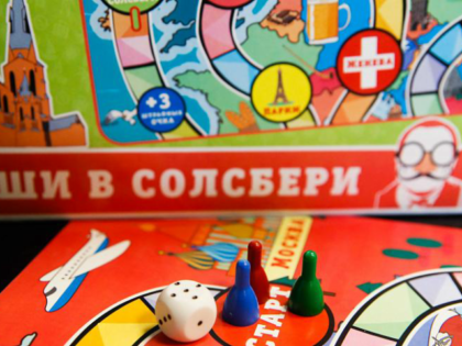 The surreal mismatch between how last year's Novichok nerve agent attack in the quiet English city of Salisbury is viewed in Russia and how it's viewed in the West has taken another turn — now a Russian toymaker has made a board game mocking the incident.