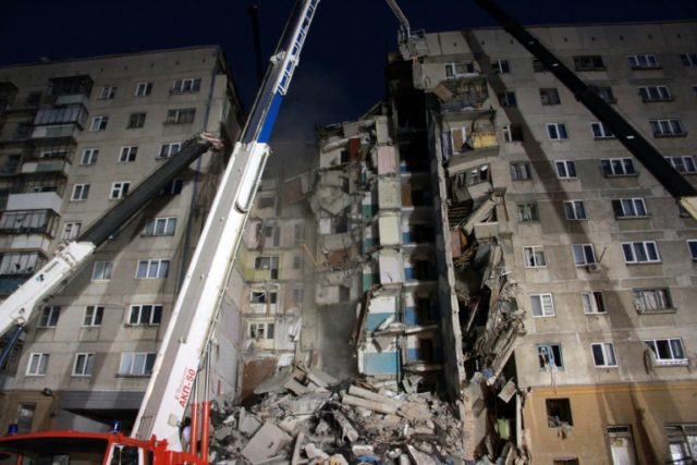 Rescuers pull baby alive from Russian block after gas blast