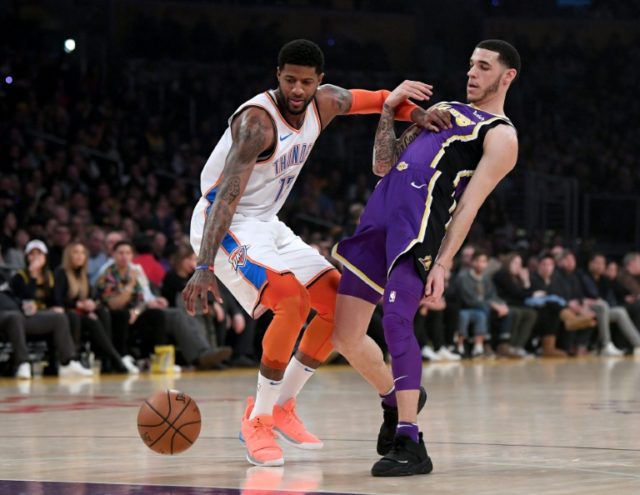 George ignores boo boys as Thunder sink Lakers