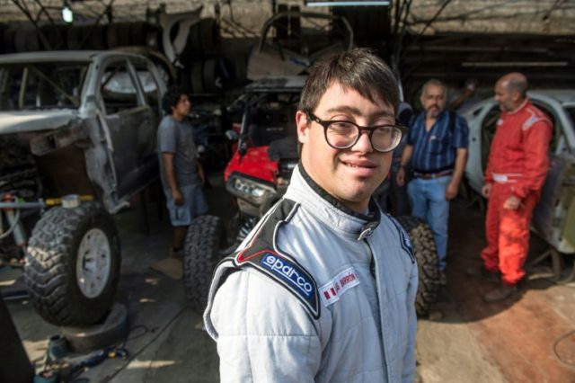 Lucas Barron, 25, will make history as the first ever Dakar Rally participant with Down Syndrome Down Syndrome competitor to make Dakar Rally history
