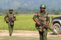 The Myanmar army has long been engaged in controversial operations in Rakhine state, with hundreds of thousands of Rohingya Muslims forced into Bangladesh by a bloody army crackdown in 2017