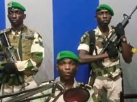 Three soldiers wearing the green beret of the Republican Guard were visible on a video of the speech circulating on social media Gabon foils coup attempt, with ailing president out of country