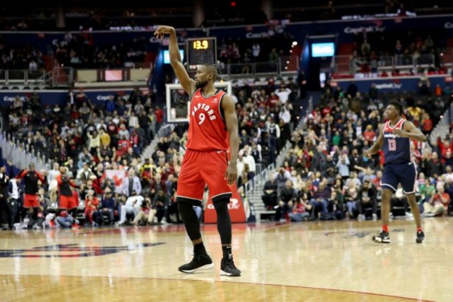 Ibaka strikes as NBA-best Raptors outlast Wizards