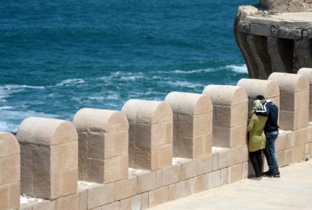 Egypt university expels female student for hugging male friend