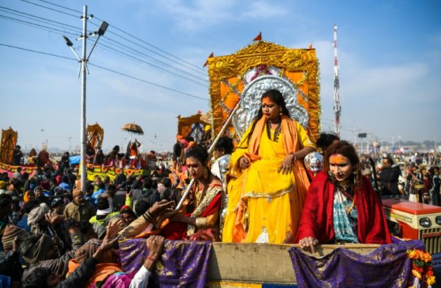 India's transgender community takes first Kumbh Mela dip