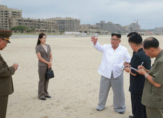 Huge North Korean beach resort 'nearing completion'