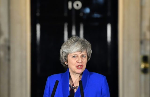 UK PM May refuses to rule out 'no-deal' Brexit
