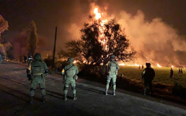 Fuel pipeline blaze in Mexico kills 20, injures dozens: officials