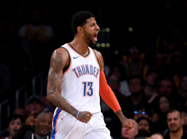 George powers Thunder over 76ers in NBA thriller