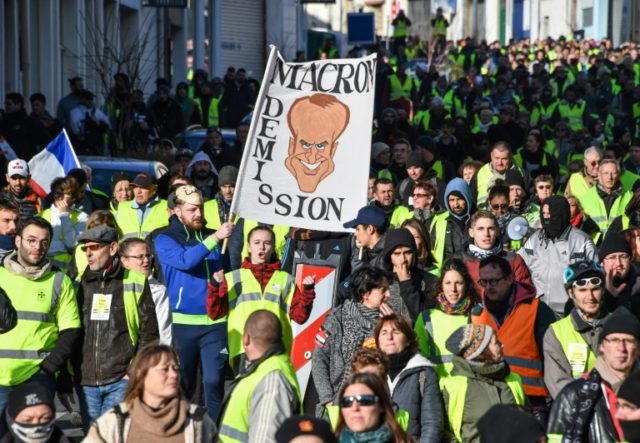 Macron's rebound strategy tested as 'yellow vests' hold 10th protest