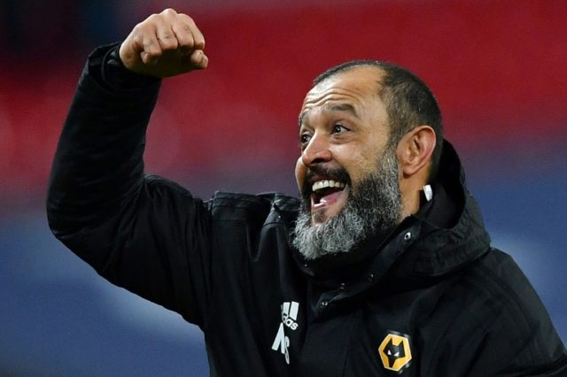 Wolves boss Nuno charged over pitch celebration