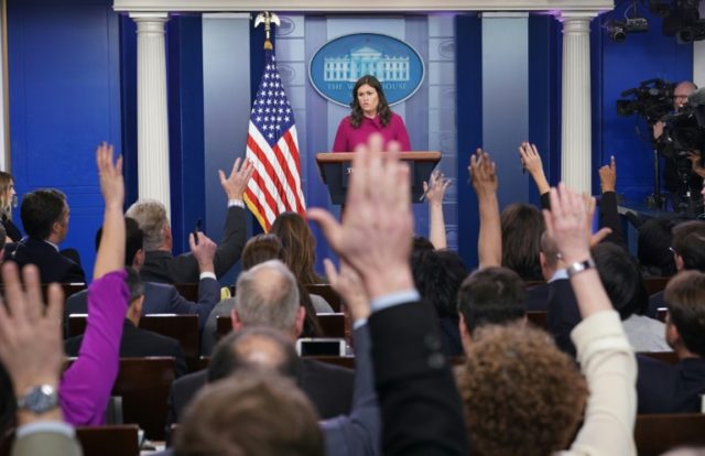 Trump tells spokeswoman 'not to bother' with press briefings