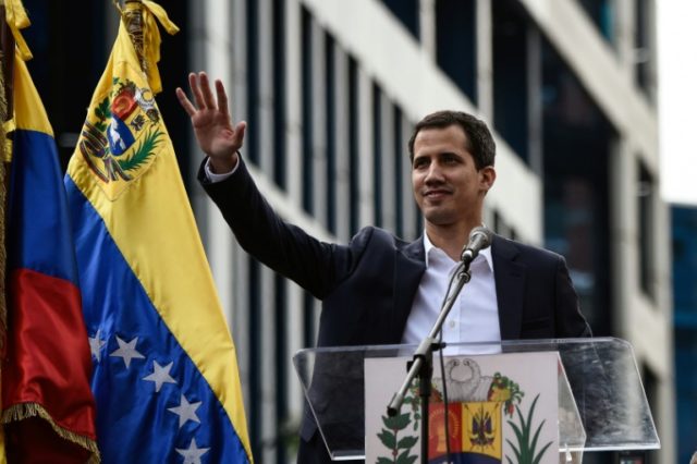 Venezuela opposition leader names self 'acting president'