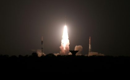 India launches pint-sized satellite designed by students