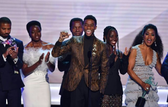 'Black Panther' scores big win at Screen Actors Guild Awards