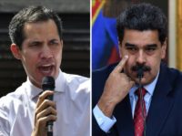 Venezuela's National Assembly head Juan Guaido (L) has declared himself acting president, replacing Nicolas Maduro, in a move not recognized by the latter Maduro vs. Guaido: Who is backing whom?