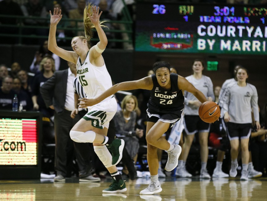 No. 8 Baylor women beat UConn 6857 for 1st win over No. 1 Breitbart