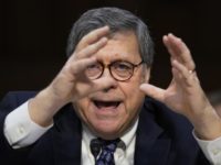 Senate Attorney General William Barr Attorney General nominee William Barr speaks before the Senate Judiciary Committee on Capitol Hill in Washington, Tuesday, Jan. 15, 2019. Barr will face questions from the Senate Judiciary Committee on Tuesday about his relationship with Trump, his views on executive powers and whether he can fairly oversee the special counsel's Russia investigation. Barr served as attorney general under George H.W. Bush. (AP Photo/Carolyn Kaster) The Associated Press