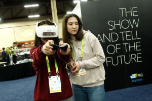 CES show features new AI, virtual reality, sleep tech