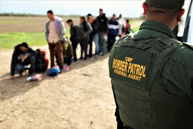 Rio Grande Valley Sector Border Patrol agents apprehended 1,300 mostly Central American migrant families and unaccompanied minors on February 12, 2019. Largest single-day apprehension for the sector since June 2014. (Photo: U.S. Border Patrol/Rio Grande Valley Sector)
