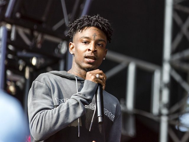 21 Savage performs at The Budweiser Made In America Festival on Sunday, Sept. 3, 2017, in