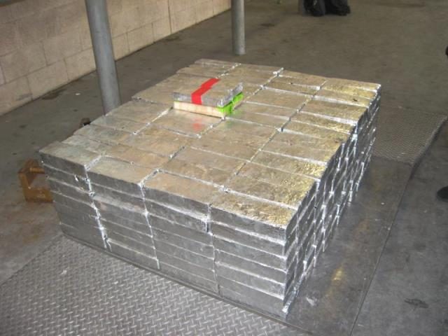 CBP Officers seize $14 million in methamphetamine at the Pharr International Bridge in South Texas. (Photo: U.S. Customs and Border Protection/Rio Grande Valley Sector)