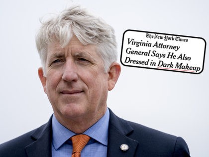 Virginia Attorney General Mark Herring attends a news conference near the White House, Monday, Feb. 26, 2018 in Washington. Eight Democratic Attorneys Generals call for measures to combat gun violence, issues that they have hoped to be able to raise with President Donald Trump. They say they have yet to …