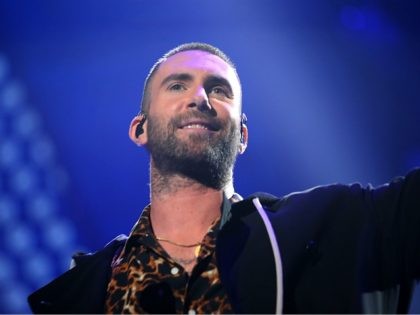 INGLEWOOD, CA - MARCH 11: Adam Levine performs onstage during the 2018 iHeartRadio Music Awards which broadcasted live on TBS, TNT, and truTV at The Forum on March 11, 2018 in Inglewood, California. (Photo by Christopher Polk/Getty Images for iHeartMedia)
