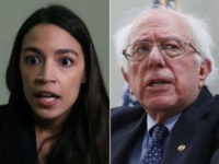 Alexandria Ocasio-Cortez Bernie Sanders Alexandria Ocasio-Cortez, Bernie Sanders - collage.
