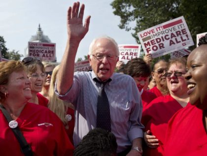 Bernie Sanders Medicare for All (Jacquelyn Martin / Associated Press)