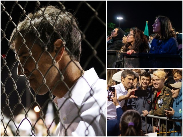 PHOTOS: Anti-Wall Beto Uses Fences, Barricades at El Paso Rally