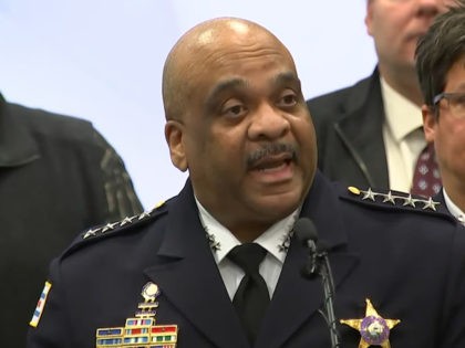 Chicago police Superintendent Eddie Johnson