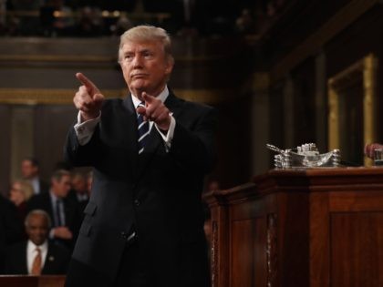 Donald Trump first speech to Congress (Jim Lo Scalzo / AFP / Getty)
