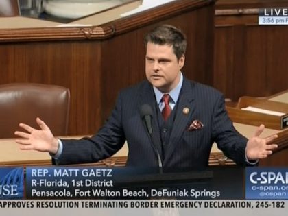 Rep. Matt Gaetz on U.S. House floor, 2/26/2019